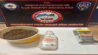 Keşan'da aranan 2 şüpheli yakalanırken 31,36 gram uyuşturucu ele geçirildi
