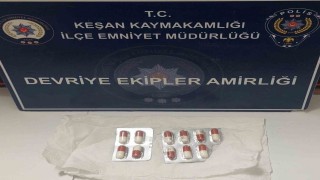 Keşanda uyuşturucu ve ruhsatsız tabanca ele geçirildi