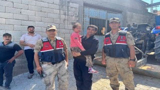 Kilis'te kaybolan down sendromlu çocuk jandarma ekiplerince bulundu