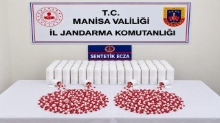 Kırsala gizlenen 12 bin 450 sentetik hap ele geçirildi