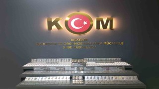 Kırşehir'de gümrük kaçağı sigara ele geçirildi