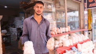 Kırşehir'de turşuluk kaya tuzuna talep azaldı