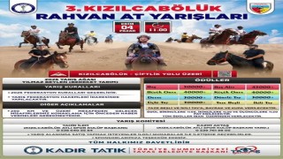 Kızılcabölük'te rahvan at yarışları 4 Ekim'de yapılacak