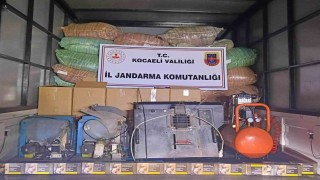 Kocaeli'de 4 milyon TL'lik kaçak tütün operasyonu
