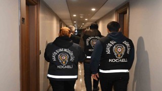 Kocaeli'de aranan 54 şüpheli tutuklandı