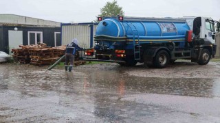 Kocaeli'de sağanak yağışa karşı 795 personelle teyakkuz