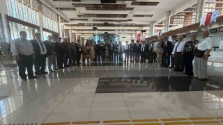 Kocaseyit Havalimanında gazi ve yakınları onuruna program düzenlendi