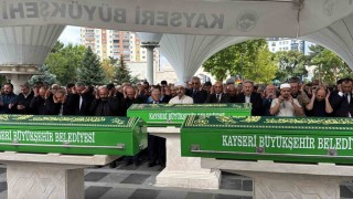 Kocasinan Kurucu Belediye Başkanı Alçı, son yolcuğuna uğurlandı