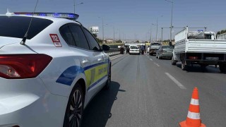 Konyada 6 araçlı zincirleme kaza: 1 yaralı