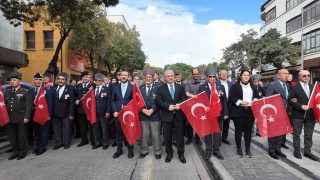 Konya'da "Kahramanlarla Kardeşlik Yolunda" yürüyüşü