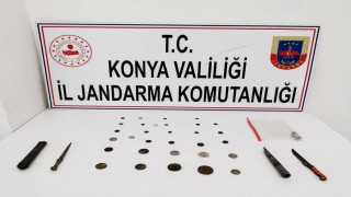 Konyada tarihi eser operasyonu