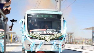 Konyanın raylı sistem ağını güçlendirecek Adliye-Şehir Hastanesi Hattı açıldı
