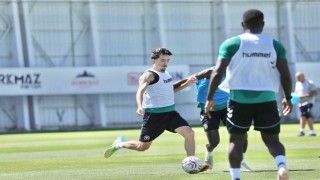 Konyaspor, Trabzonspor maçı hazırlıklarını sürdürdü