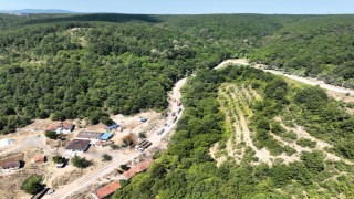 Körfez Asri Mezarlığına ulaşım yolu yenileniyor