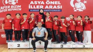 Körfez Gençlerbirliği, Tekirdağdaki karate şampiyonasından 10 madalyayla döndü