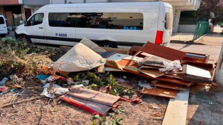 Körfezde çevreye atık bırakanlar kameraya yakalanıyor
