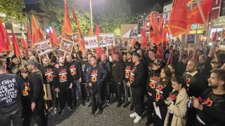 Kosova'da Özel Mahkeme'nin eski Cumhurbaşkanı Thaçi'ye hapis cezası kararı protesto edildi