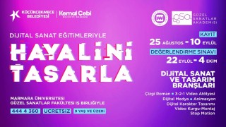 Küçükçekmecede güzel sanatlar akademisi yeni dönem kayıtları başladı