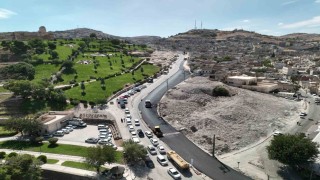 Kültür ve turizm yolunda sıcak asfalt çalışması başladı
