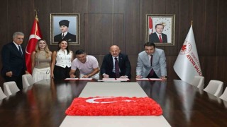 Kuşadasına yeni anaokulu için imzalar atıldı