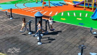 Kuşadasında Timur Selçuk Parkı yenilendi