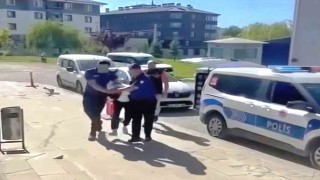 Kütahyada 10 yıl hapis cezasıyla aranan şahıs kovalamacayla yakalandı