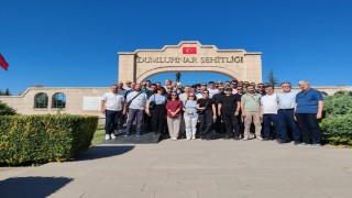 Kütahyada 121 okul müdürü Dumlupınarın tarihi mirasını yerinde inceledi