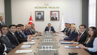 Kütahyada güvenlik ve asayiş masaya yatırıldı
