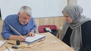 Kütahya'da 'Hüsn-i Hat Kursu'na ilgi