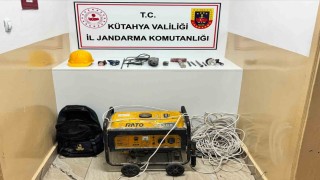 Kütahya'da izinsiz kazı operasyonu: 2 gözaltı