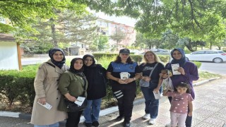 Kütahyada polis ekiplerinden okul çevrelerinde güvenlik denetimi