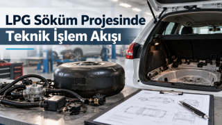 LPG Söküm Projesinde Teknik İşlem Akışı