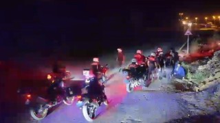 Malatyada motosikletli polislerden asayiş uygulaması