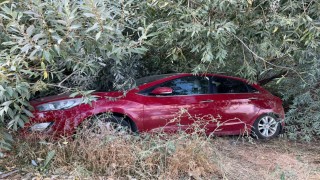 Malatyada otomobil şarampole devrildi: 1 yaralı