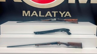 Malatyada yasa dışı silah ticareti operasyonu: 3 gözaltı