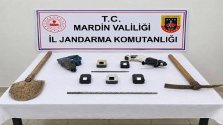 Mardin'de tarihi eser kaçakçılığı operasyonunda 4 şüpheli yakalandı