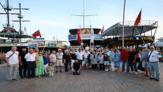 Marmaris'te gazilere tekne turu