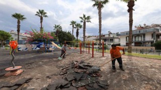 Marmaris'te parklar yenileniyor