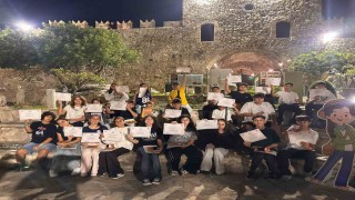 Marmaris'te Türkçe dersi müzeye taşındı