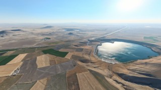 Meke Gölü ve Acıgöl tek karede