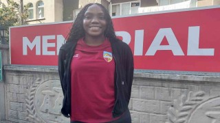 Melikgazi Kayseri Basketbolun yeni transferi Beatrice sağlık kontrolünden geçti