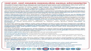 Memur-Senden OVP açıklaması: Kamu görevlisi ve emeklisinin görev aylığı ile emekli aylığı arasındaki makasın kapatılmasını bekliyoruz