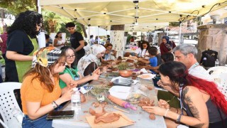 Menemen Çömlek Festivali'nde örnek hareket