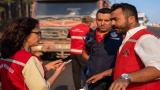 Menteşe Belediye Başkanı Köksal Aras Yangına tüm imkânlarımızla destek verdik