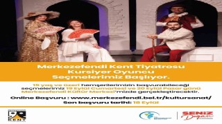 Merkezefendi kent tiyatrosunda kurs ve seçmeler için başvurular başladı