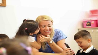 Merkezefendide minik öğrencilerin yeni eğitim dönemi heyecanı