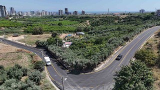 Mersinde 11,5 kilometrelik yol yenilendi