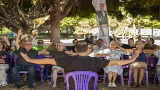 Mersin'de 80'ler buluşmasında spor ve eğlence bir arada