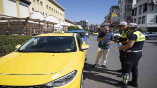 Mersinde 810 ticari taksi denetlendi, 280ine ceza kesildi