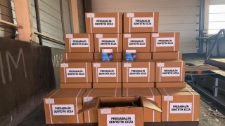 Mersin'de gerçekleştirilen operasyonlarda 1 ton 716 kilogram pregabalin ele geçirildi